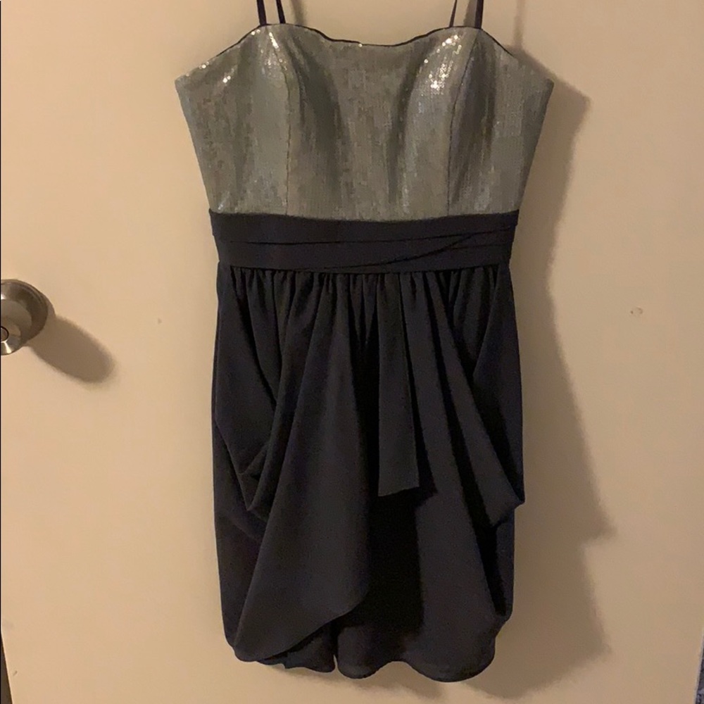 strapless party dress